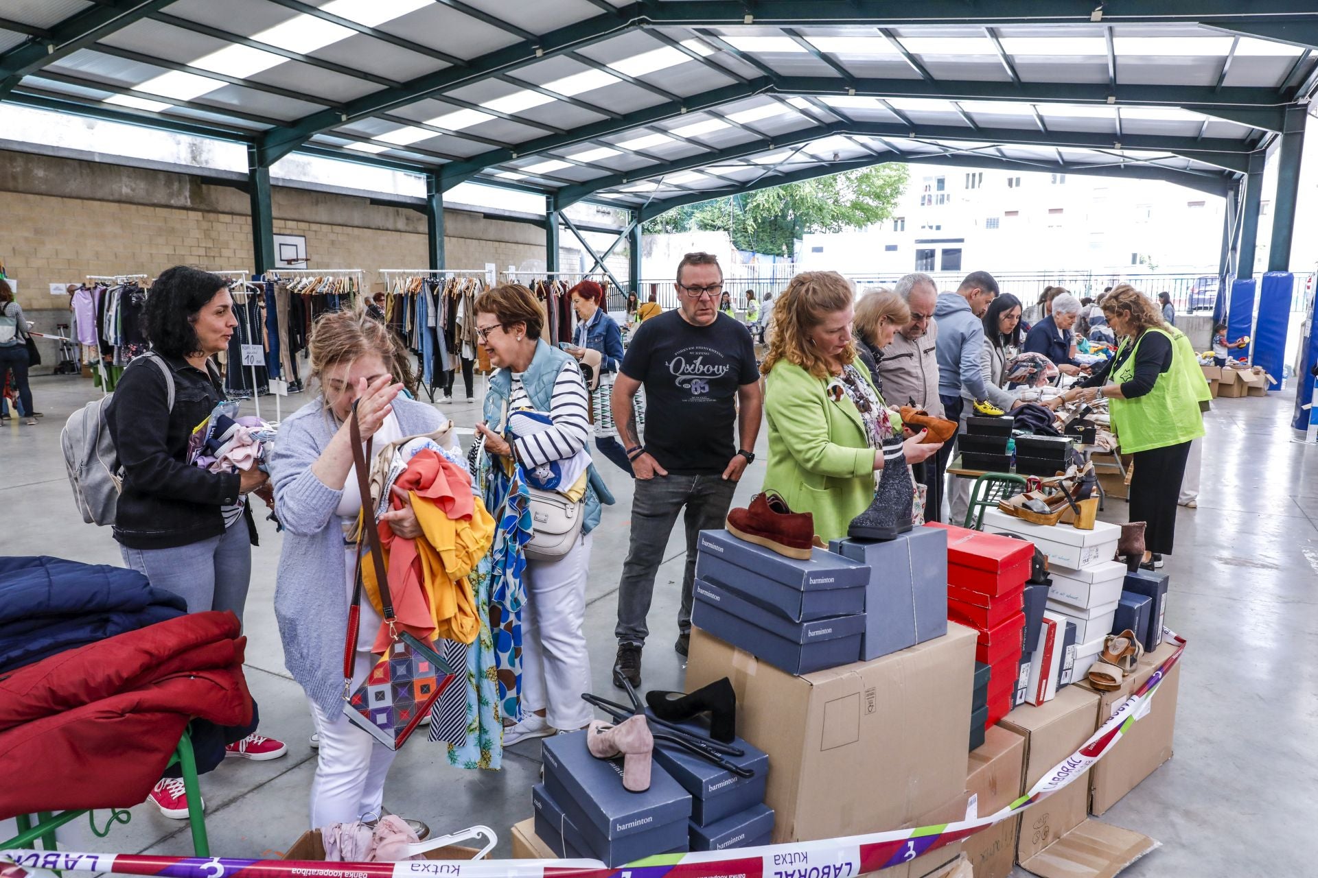 Mercadillo solidario de Aspanafoa