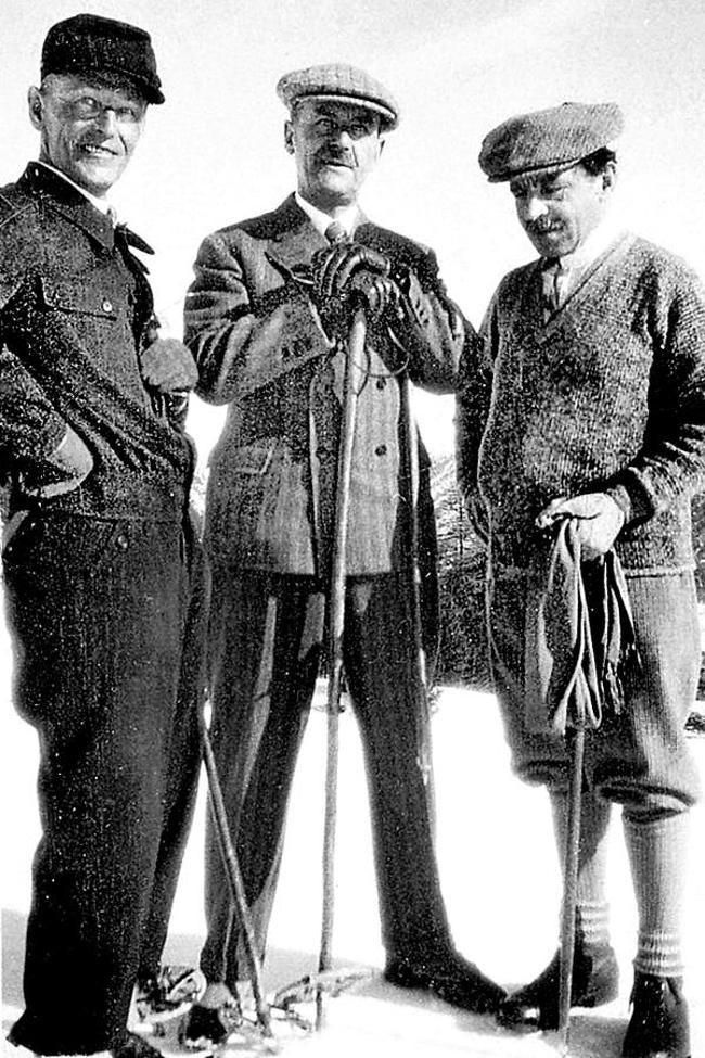Con Hermann Hesse y Jakob Wassermann.