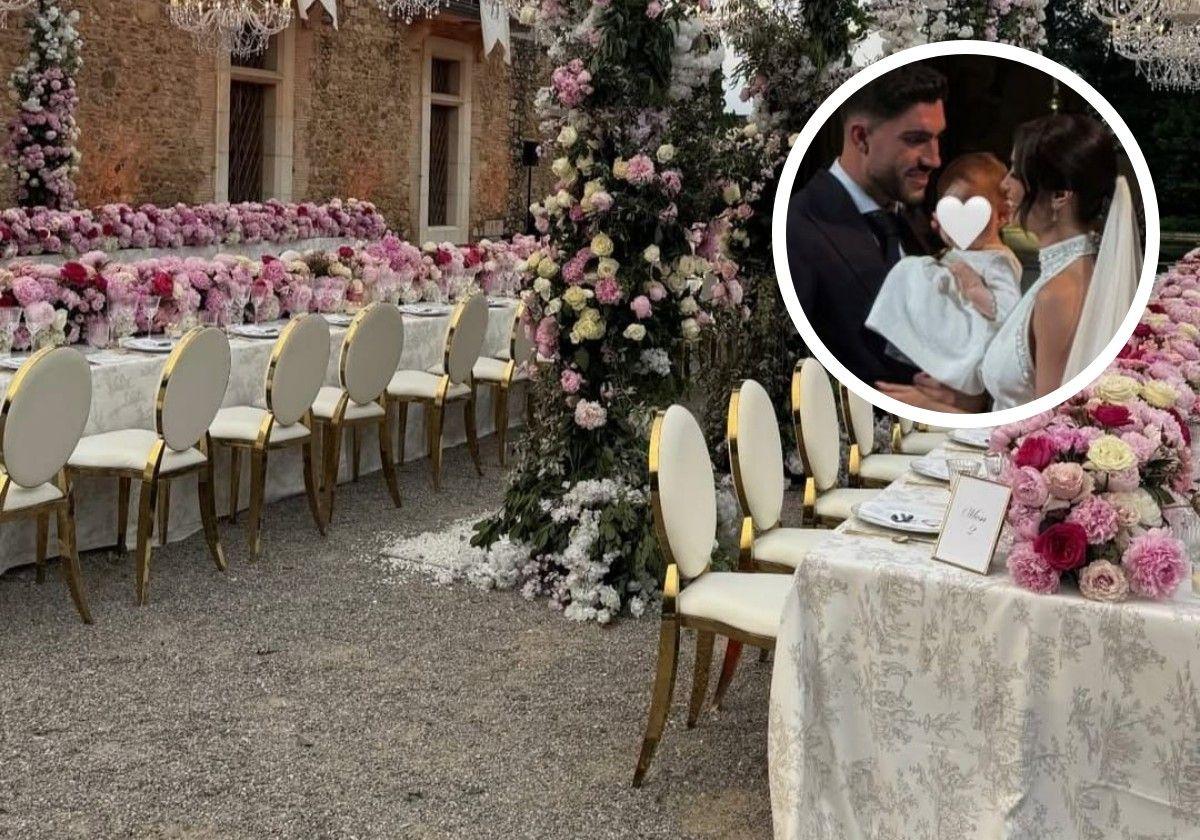 Txakoli de Getaria, solomillo... Así ha sido el menú de la boda de Unai Núñez y Cintia Roldán