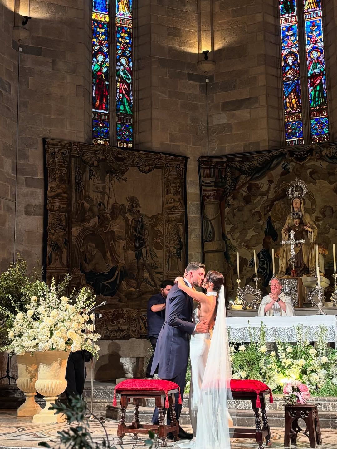 Las fotos de la boda de Unai Núñez y Cintia Roldán