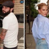 Jota Peleteiro y su mujer pasan unos días en familia en Bilbao