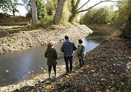 URA ya ha recuperado parte de este tramo y la otra está debajo de hormigón.