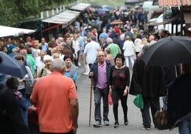 Una gran multitud se congregará este viernes en la feria de San Antonio en Urkiola (Abadiño).