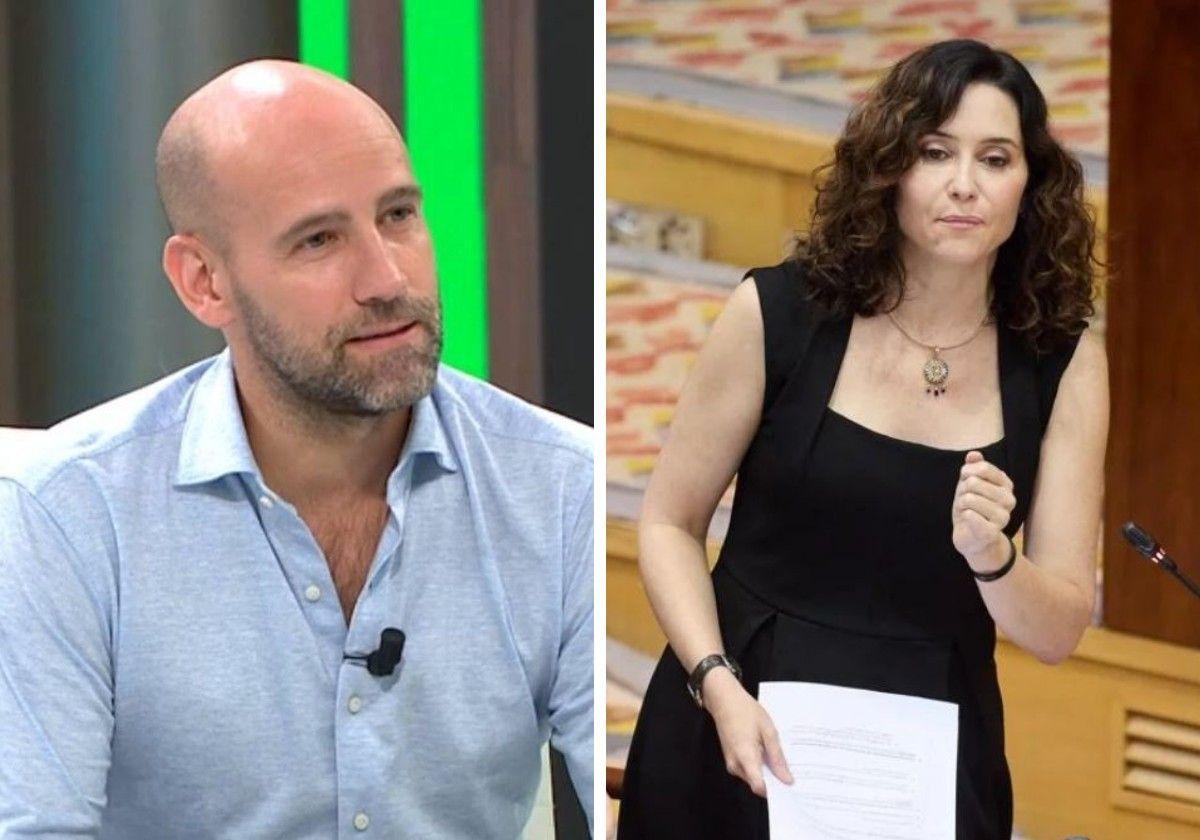Guerra entre Gonzalo Miró e Isabel Díaz Ayuso por el euskera: «Montar el 'show' e irte de una reunión institucional es una paletada»