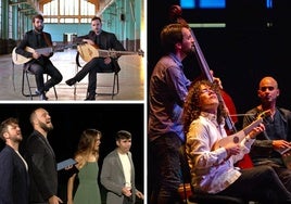 El dúo Zapico, el grupo Cantoría y Euskal Barrokensemble.