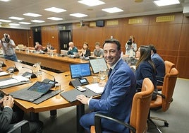 El vicelehendakari segundo y consejero de Economía, Trabajo y Empleo, en una comparecencia anterior.