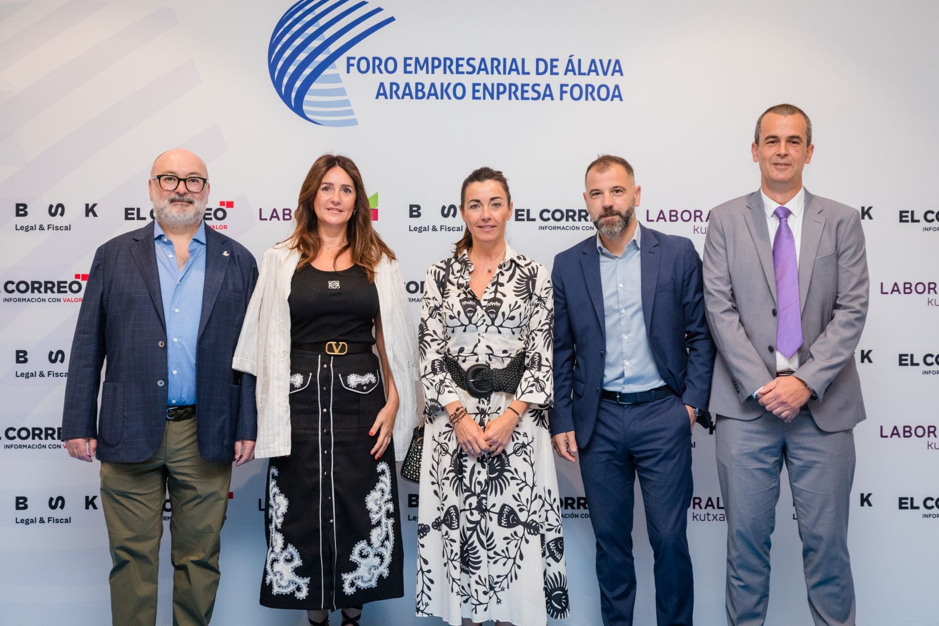 Natxo Vadillo, Estíbaliz Maestre, Susana Andrés, Óscar Rodríguez y Gotzon Zubiaur.