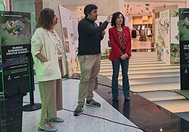 Presentación de la exposición en el Centro Comercial Zubiarte.