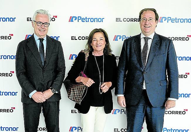 Xabier Manterola, Elena Villaizan y Jon Toledano.