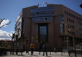 Imagen del Palacio de Justicia de Barakaldo, donde prevén a suprimir uno de los cuatro juzgados de instrucción.