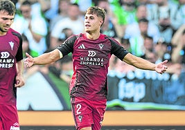 Hugo Rincón ha sido determinante en la gran campaña del Mirandés.