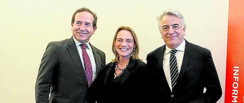 Eduardo Andrade, Raquel González y Javier de Andrés.