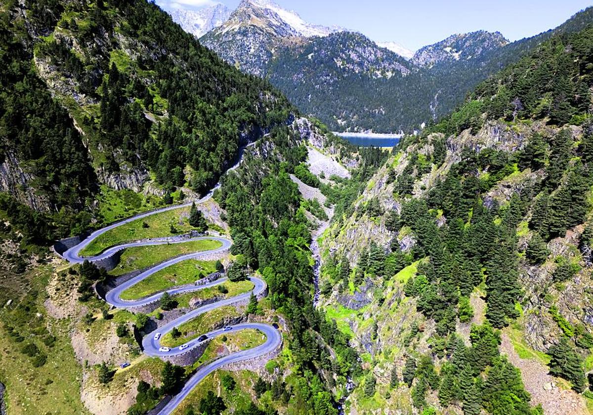 Las mejor sucesión de curvas de los Pirineos