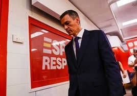 Pedro Sánchez.