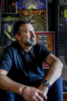 Alfonso Santiago, en la sede de Last Tour en Bilbao.