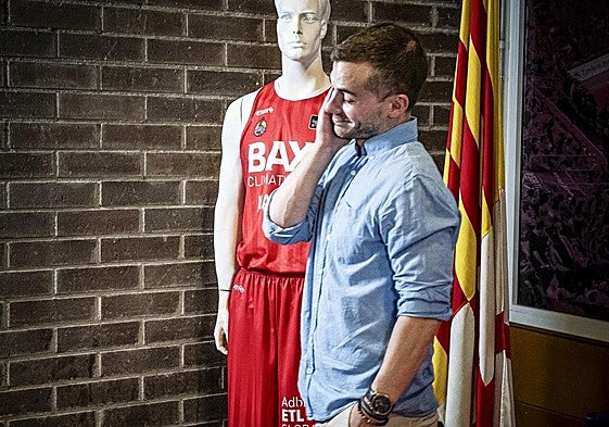 Xevi Pujol, se despidió ayer como director deportivo del Manresa.