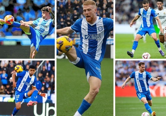 Antoino Blanco, Santi Mouriño, Carlos Vicente, Tomás Conechny y Toni Martínez