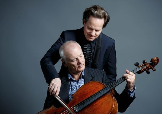 El violonchelista Jan Vogler y Bill Murray comenzaron con este espectáculo en 2017.