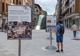 Una exposición en Barakaldo repasa la intensa vida de Periko Solabarria