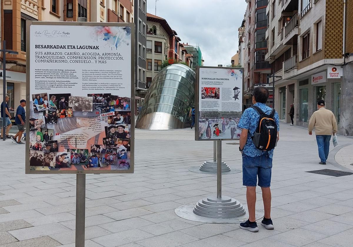 Una exposición en Barakaldo repasa la intensa vida de Periko Solabarria