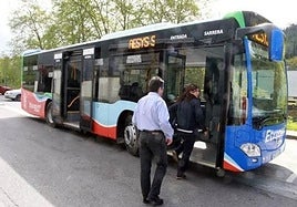 La línea 2 permitió acceder al barrio del Boquete.