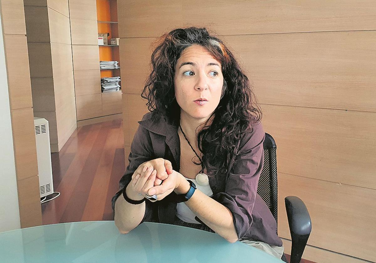 Judith González es psicóloga terapeuta en la asociación.