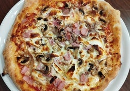 Pizzas hechas como en casa para recoger