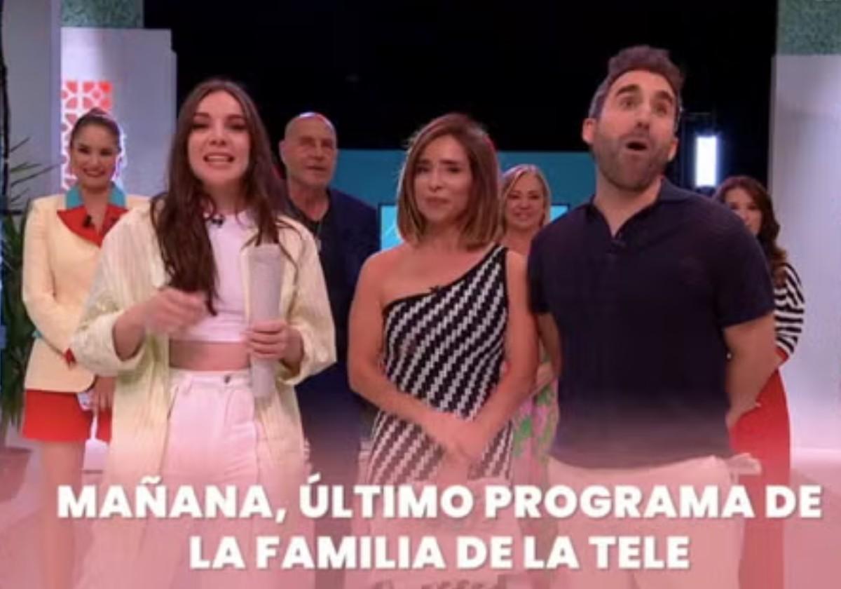 De la bronca entre presentadoras al «vamos a cobrar el paro con vuestros impuestos», así se despide 'La familia de la tele' de TVE
