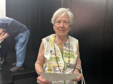 María Carlota Ruiz, de 89 años, ha sido una de las participantes.
