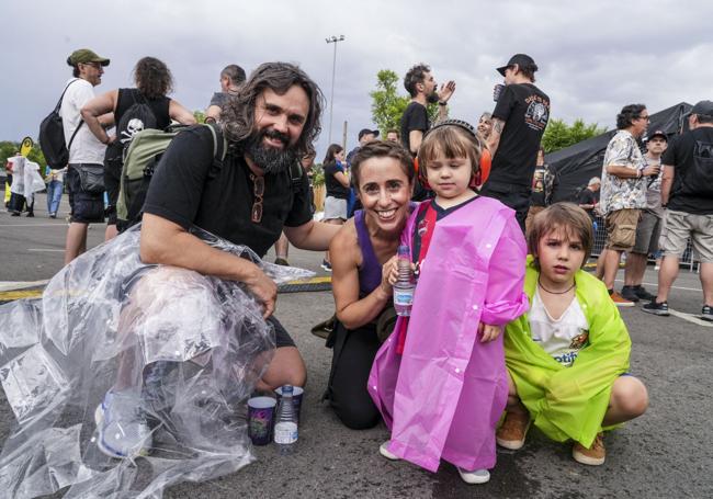 Los txikis del Azkena también se han dejado ver.