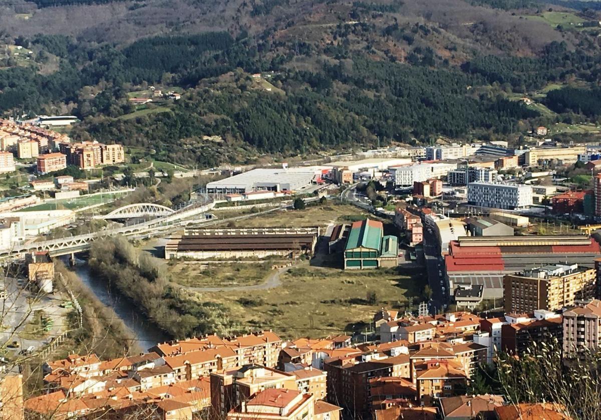 Vista de los terrenos de 'La Baskonia'.