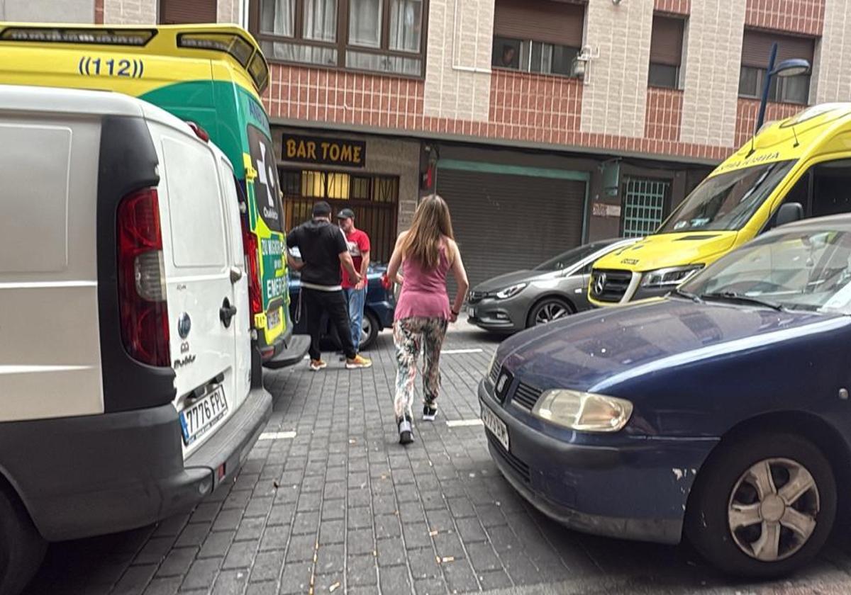 Lugar donde ha tenido lugar la agresión en Portugalete
