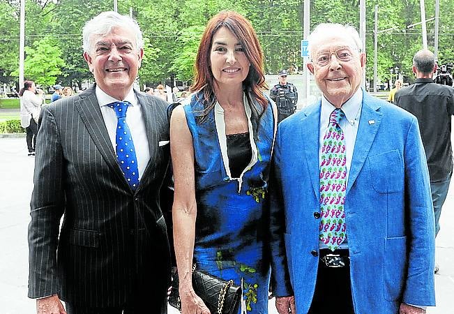 Carlos Gorría García-Peñuela, Begoña Bernal y Carlos Gorría.