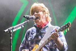 Fogerty en un momento del concierto.