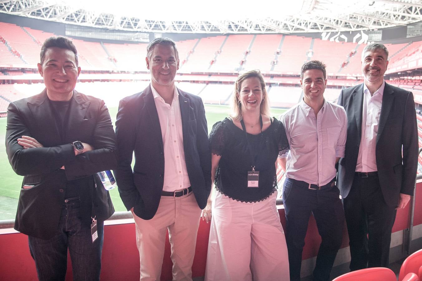 Andrés Martín, Álvaro Ugarte, Bárbara Llanos, Koldo Núñez y Manuel Márquez.