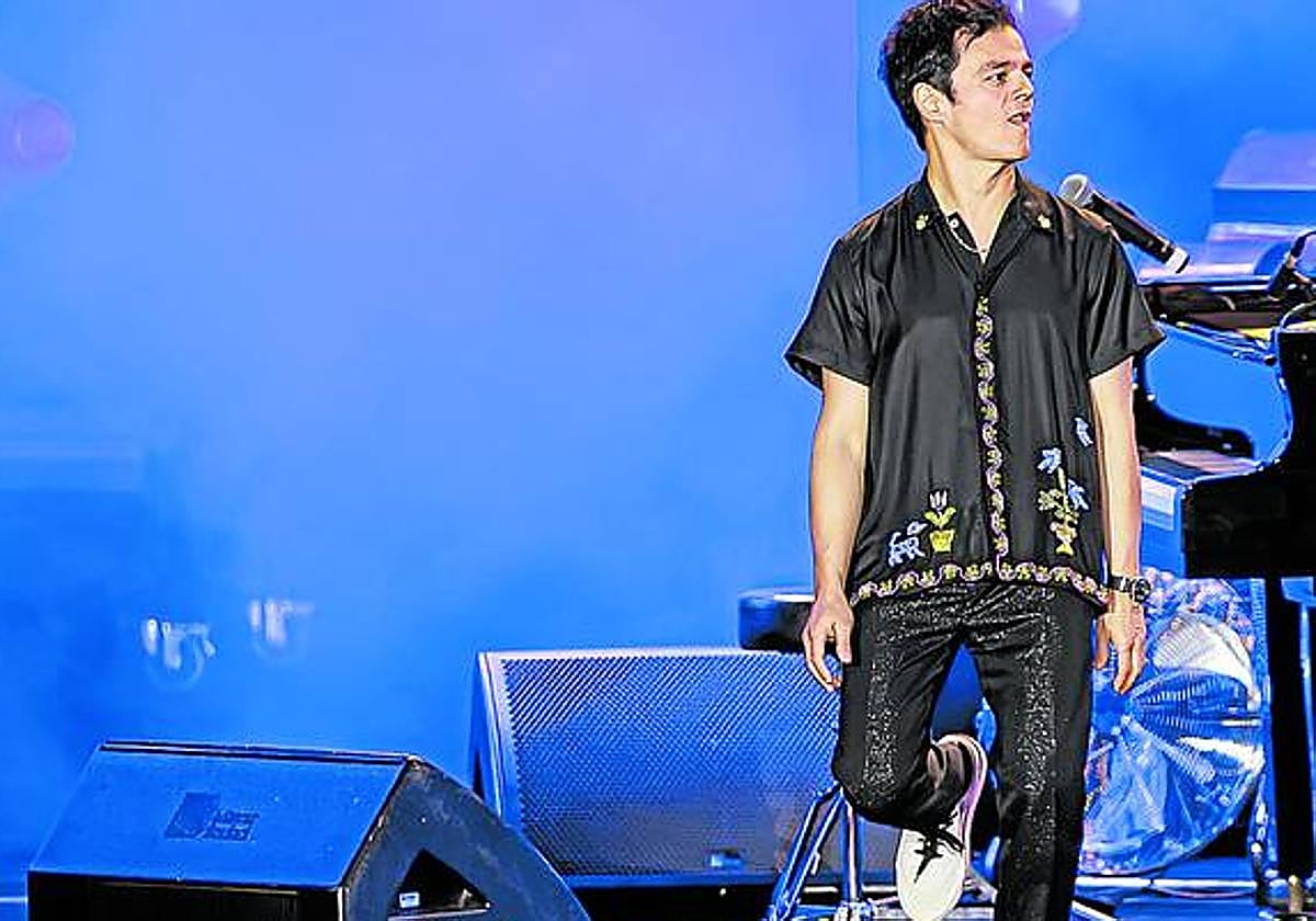 Un habitual. Jamie Cullum, durante su actuación del año pasado en el festival de Montreux.