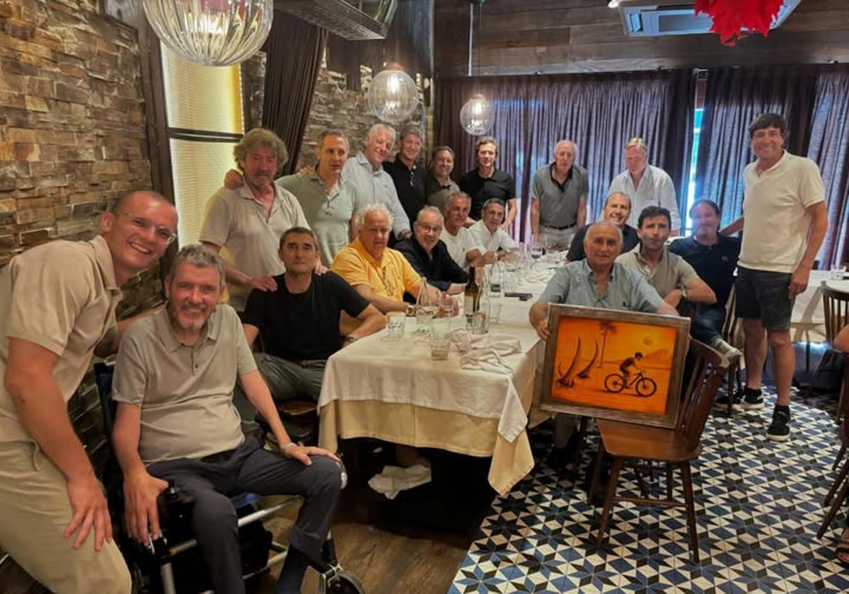 Valverde, Unzué, Salinas y el resto del 'Dream Team' del Barça se reúnen de nuevo