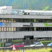 Exterior de la sede de Ternua Group en Mondragón, en una imagen de esta semana.