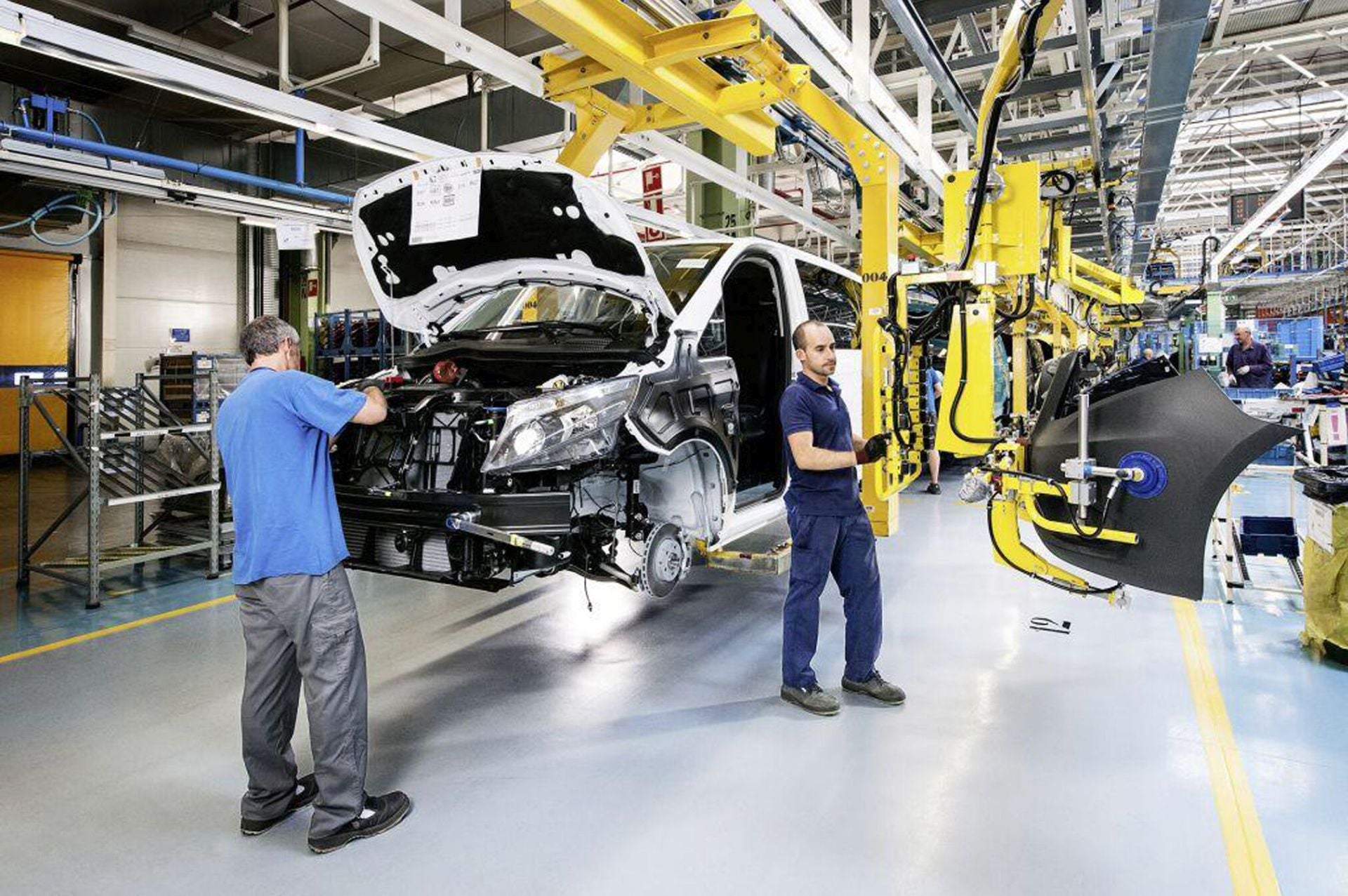 Planta alavesa de Mercedes.