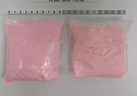 Detenido en Basauri tras ser sorprendido con 100 gramos de cocaína rosa