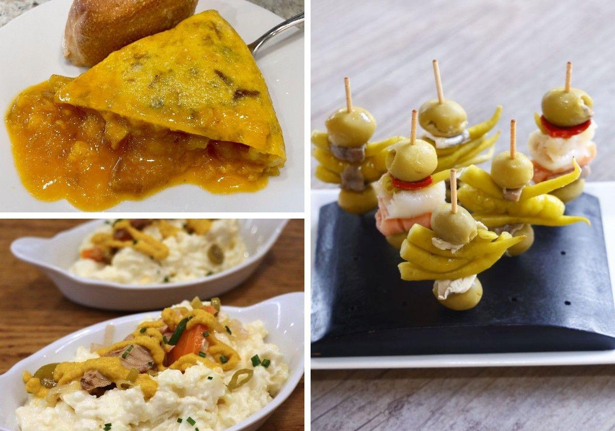 Tortilla de patata, bacalao, gildas... ¿Cuáles son los platos tradicionales que más piden los vascos a domicilio?