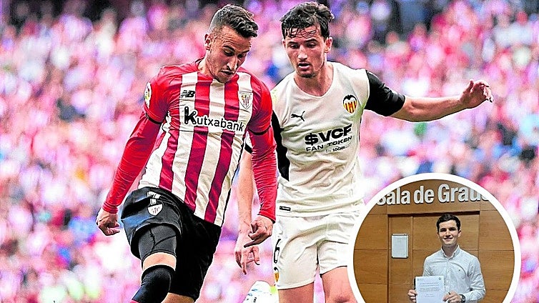 Hugo Guillamón, el futbolista que interesó al Athletic y que ha terminado Ingeniería Biomédica con matrícula de honor