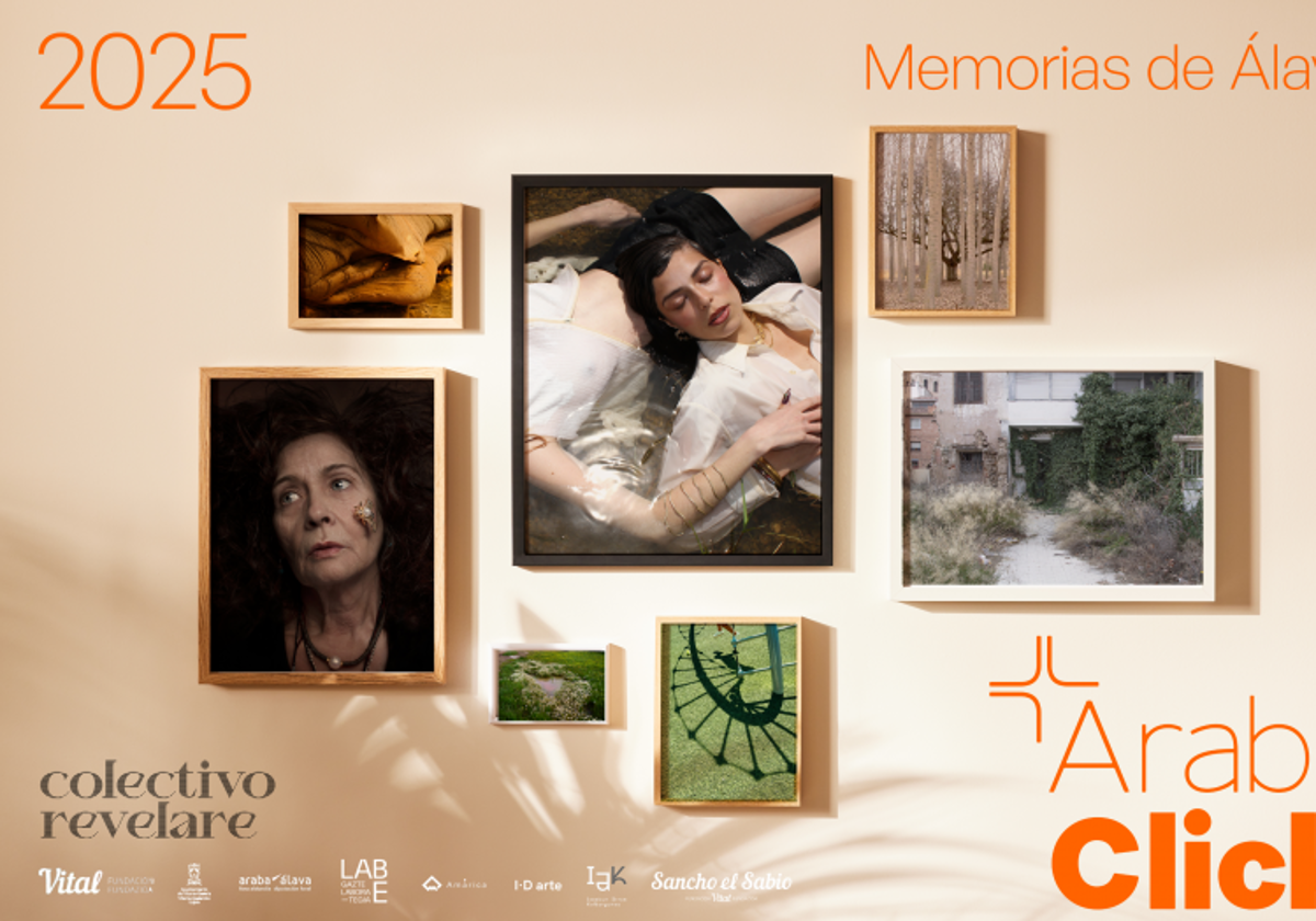 Detalle del cartel de 'Memorias de Álava', concurso fotográfico popular.