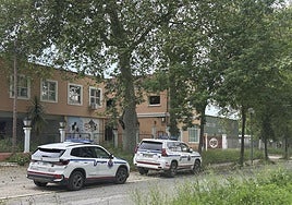 La Ertzaintza, en una actuación anterior en URSSA.