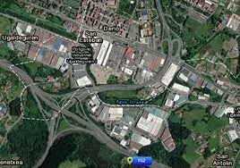 Finalizan las retenciones en el corredor del Txorierri por un accidente en sentido Barakaldo