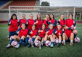 El Nanclares femenino, líderes del programa Deportivity en la temporada 2023-24.