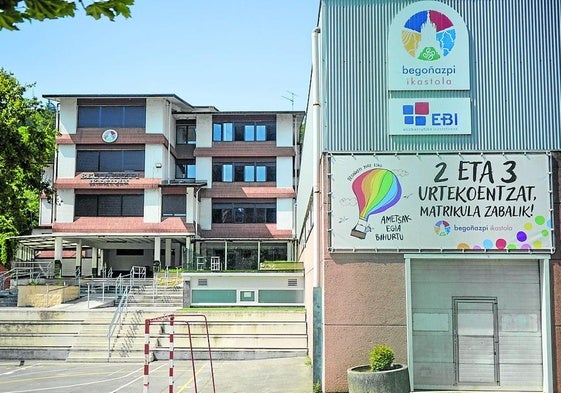 La ikastola Begoñazpi realizó obras de ampliación en 2018, lo que dio lugar a este pleito.