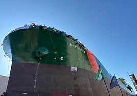 El 'Bahía Candela' se entregará en 2026 al armador vasco Mureloil.