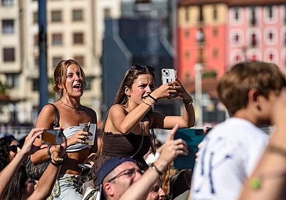 Las mejores imágenes del ambiente en el BBK Ría