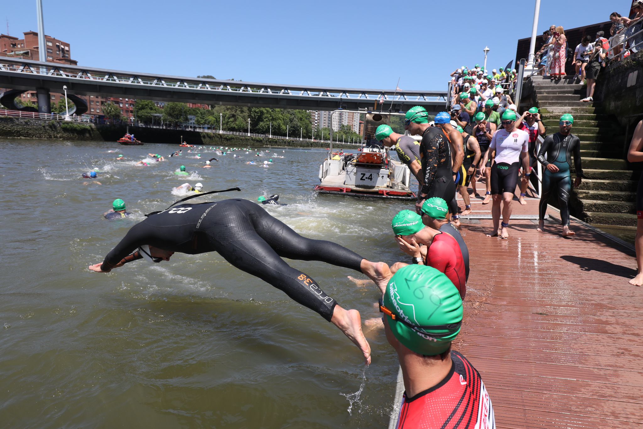 Las mejores imágenes del Triatlón de Bilbao
